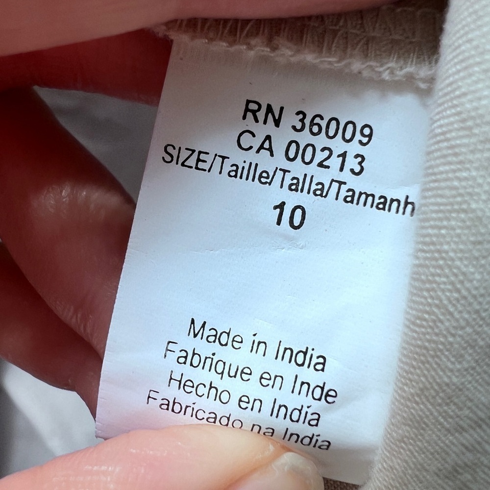 Calvin Klein Jeans Tan Flat Front Cotton Cargo Summer Shorts 10 - Picture 6 of 10